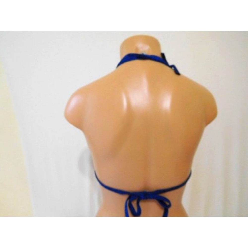 NEW La Blanca Midnight Rain Bikini Top Padded Size 6 Swimwear MenWomenStyles - Picture 6 of 11